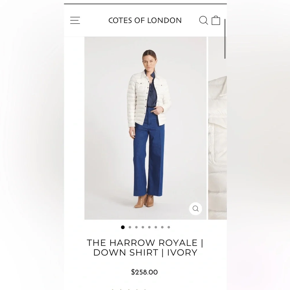 NWT!! Cotes of London down jacket! - Picture 8 of 8